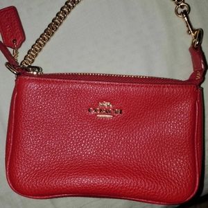 Coach mini purse/wrislet